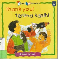 Thank you! : terima kasih!
