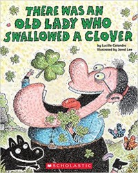 There was an old lady who swallowed a clover!