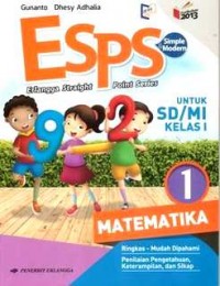 Erlangga straight point series esps matematika untuk sd/mi kelas 1