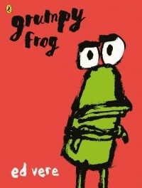 Grumpy frog