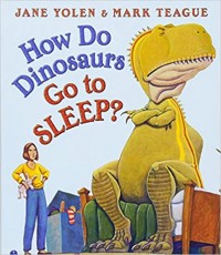 How do dinosaurs go to sleep?