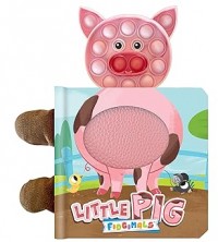 Fidgimals Little Pig Animal Farm Baby Book
