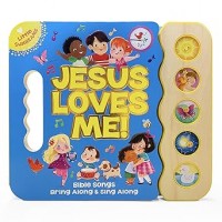 Jesus Loves Me 5-Button Songbook - Perfect Gift for Easter Baskets, Christmas, Birthdays, Baptisms, and More